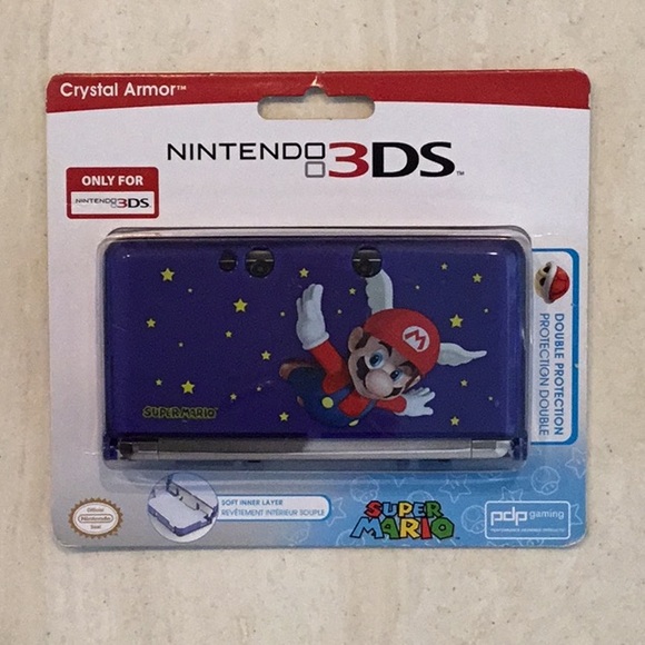 Mario 3DS Case 2011 Holder For Nintendo 3DS Console Handheld Super Mario Vintage - Picture 2 of 11